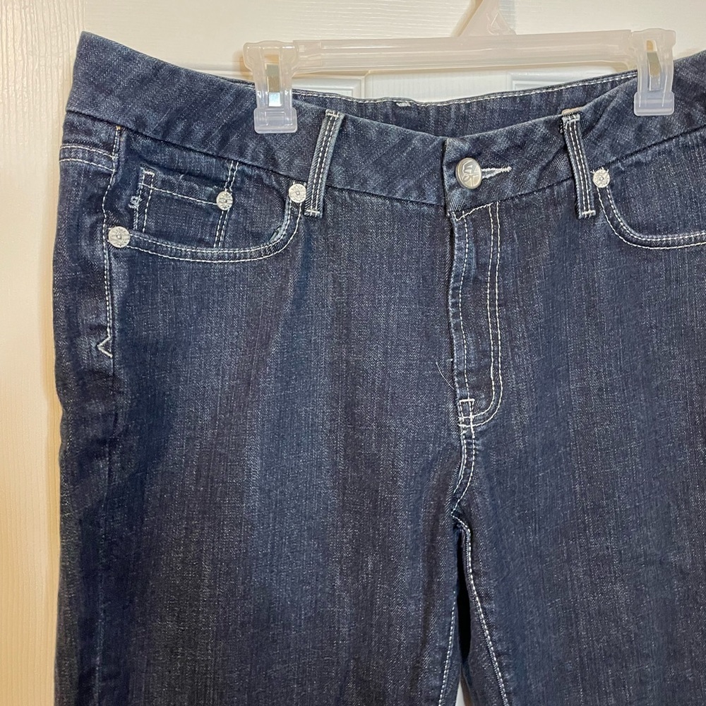 Seven7 Limited Edition premium dark wash denim jeans plus sz 20 - Picture 4 of 15